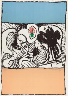 Pierre Alechinsky - 2 Bll.: Ohne Titel