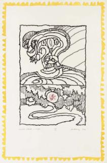 Pierre Alechinsky - Barbanconne plus marges