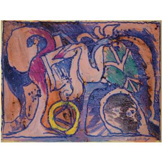 Pierre Alechinsky - Belgian Rêve Eveille