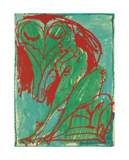 Pierre Alechinsky - Chien électrique