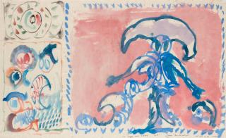 Pierre Alechinsky - Composition