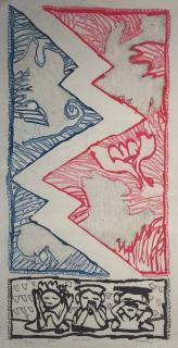 Pierre Alechinsky - Court Circuit