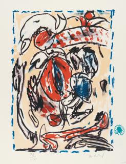 Pierre Alechinsky - Crayon sur Coquille