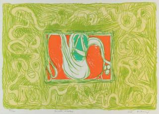 Pierre Alechinsky - Crevette et salade