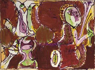 Pierre Alechinsky - En Bandoulière