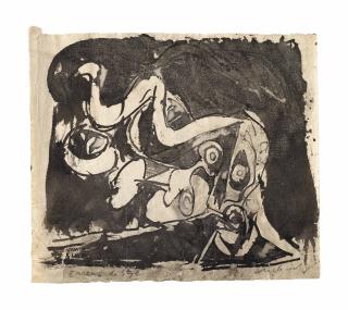 Pierre Alechinsky - Erreur de style (Stylish mistake)