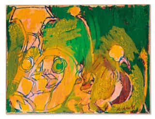 Pierre Alechinsky - Le hoquet du poisson-crapaud