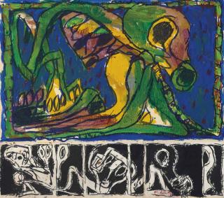 Pierre Alechinsky - L\'Oeil Orphique