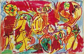 Pierre Alechinsky - L\'Ordinaire du Pérou (The Ordinary from Peru)