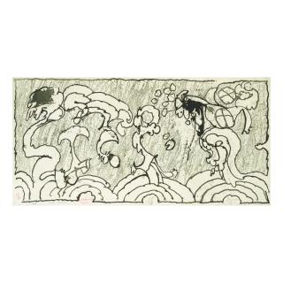 Pierre Alechinsky - Ombres Occidentales