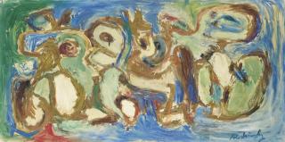 Pierre Alechinsky - Personnes déplacées