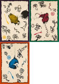 Pierre Alechinsky - Première primaire, Deuxième primaire und Troisième primaire.