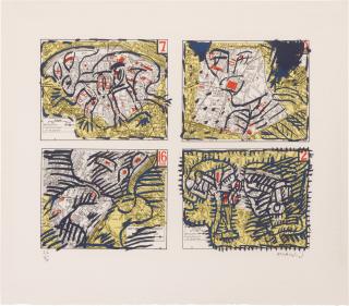 Pierre Alechinsky - Quatre Arrondissements