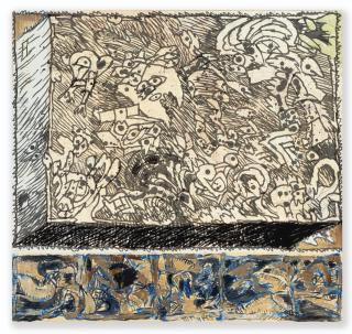 Pierre Alechinsky - Sable Absorbant