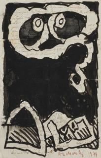 Pierre Alechinsky - Sans titre