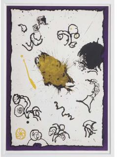 Pierre Alechinsky - Untitled