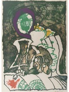 Pierre Alechinsky - Untitled