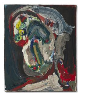 Pierre Alechinsky - Vieux solitaire