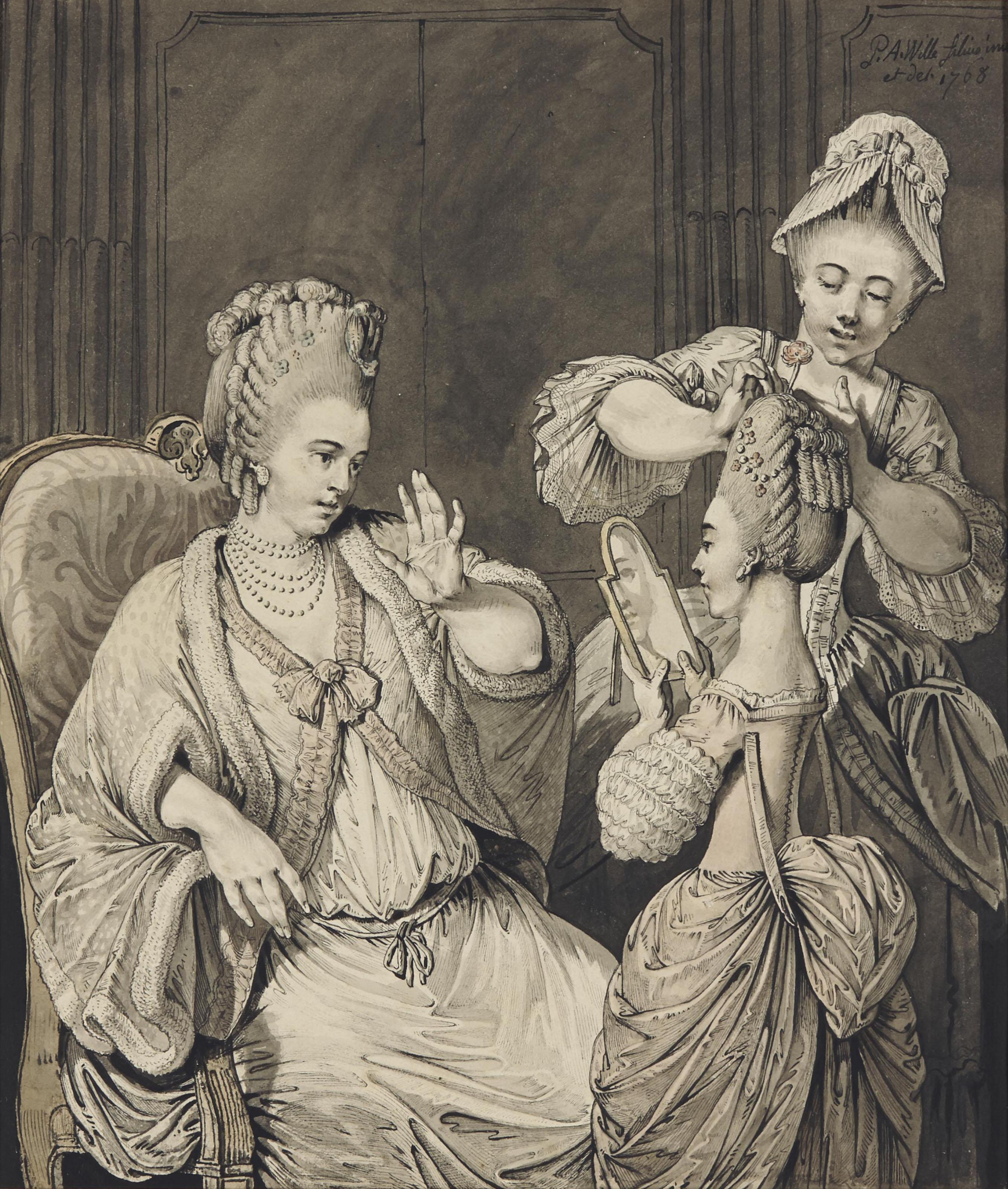 Pierre-Alexandre Wille - La Toilette