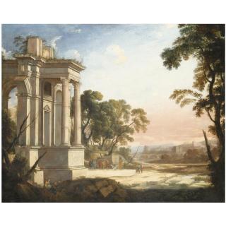 Pierre-Antoine Patel the Younger - Christ And The Woman Taken In Adultery