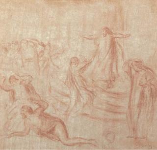 Pierre-August Renoir - Esquisse pour Oedipe Roi