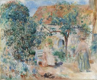 Pierre-Auguste Renoir - Au Jardin En Bretagne