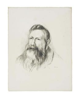 Pierre-Auguste Renoir - Auguste Rodin (Delteil 49)