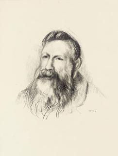 Pierre-Auguste Renoir - Auguste Rodin (Delteil 49)