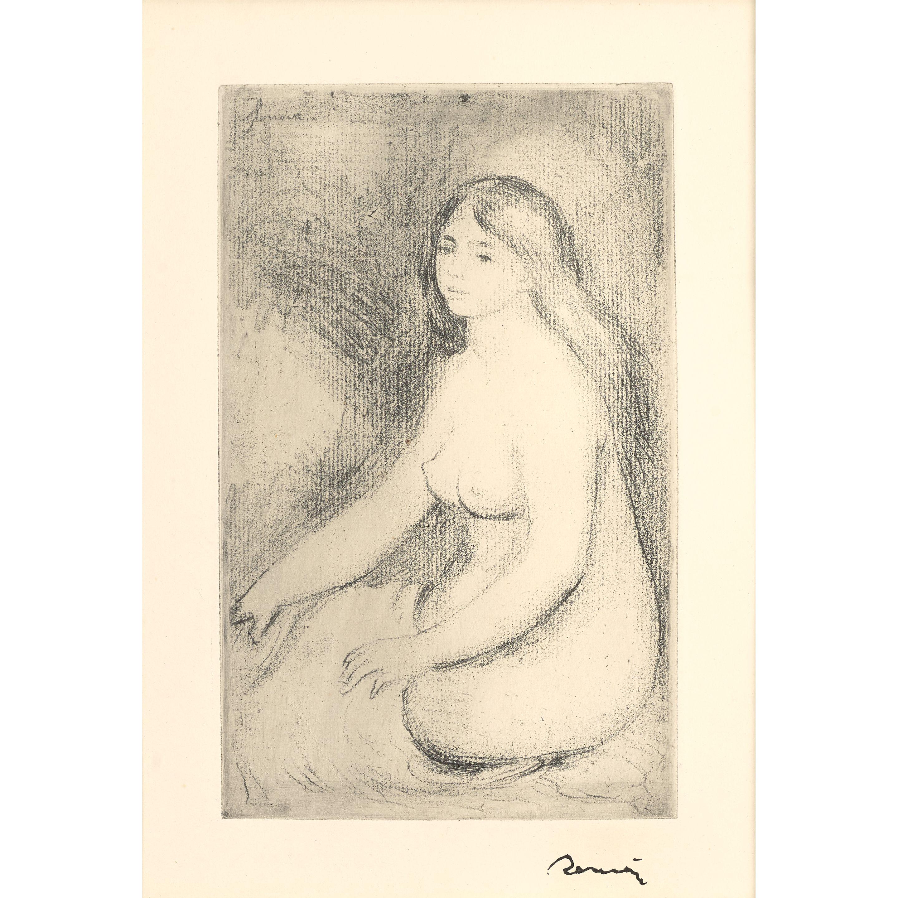 Pierre-Auguste Renoir - Baigneuse assise (Seated Bather)