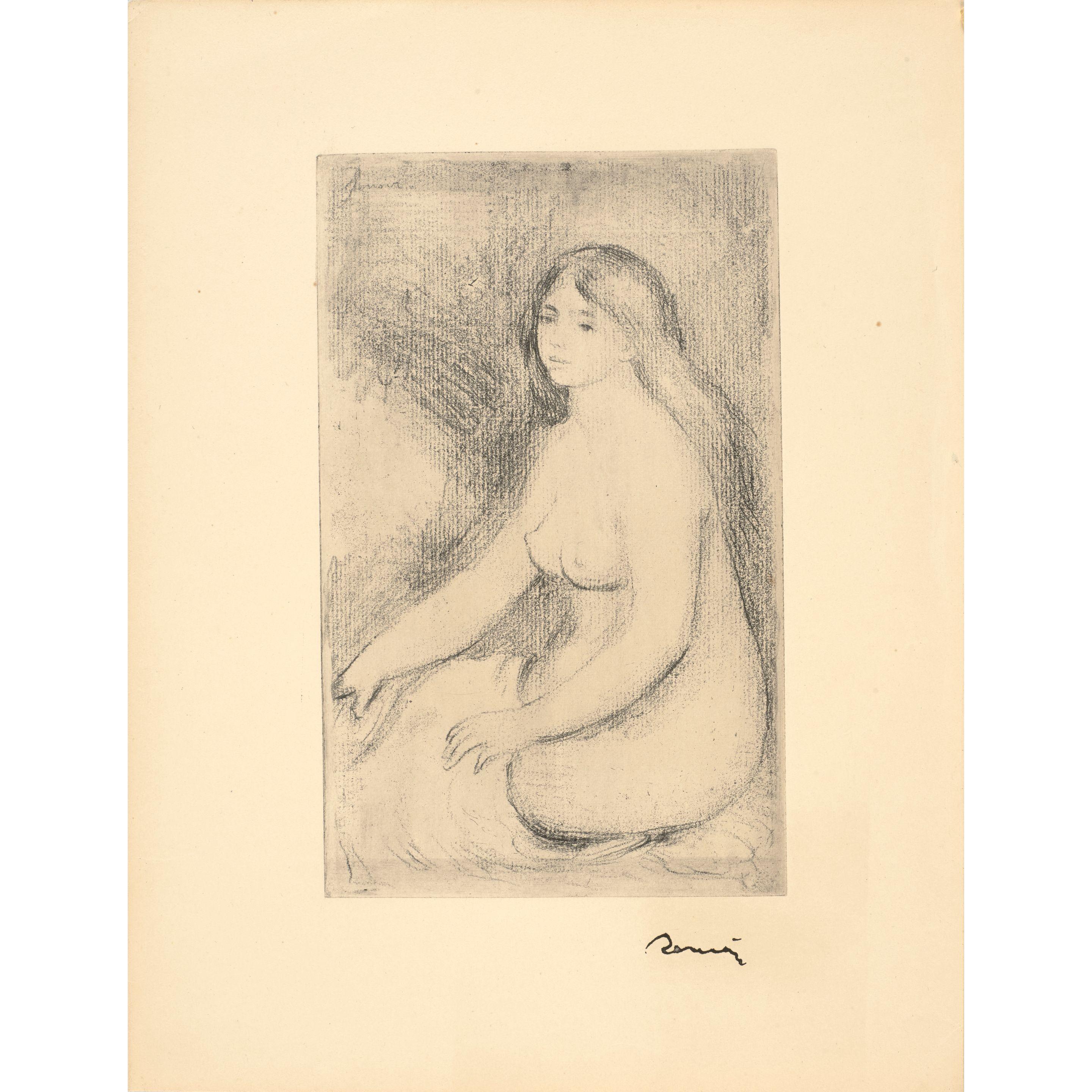Pierre-Auguste Renoir - Baigneuse assise (Seated Bather)