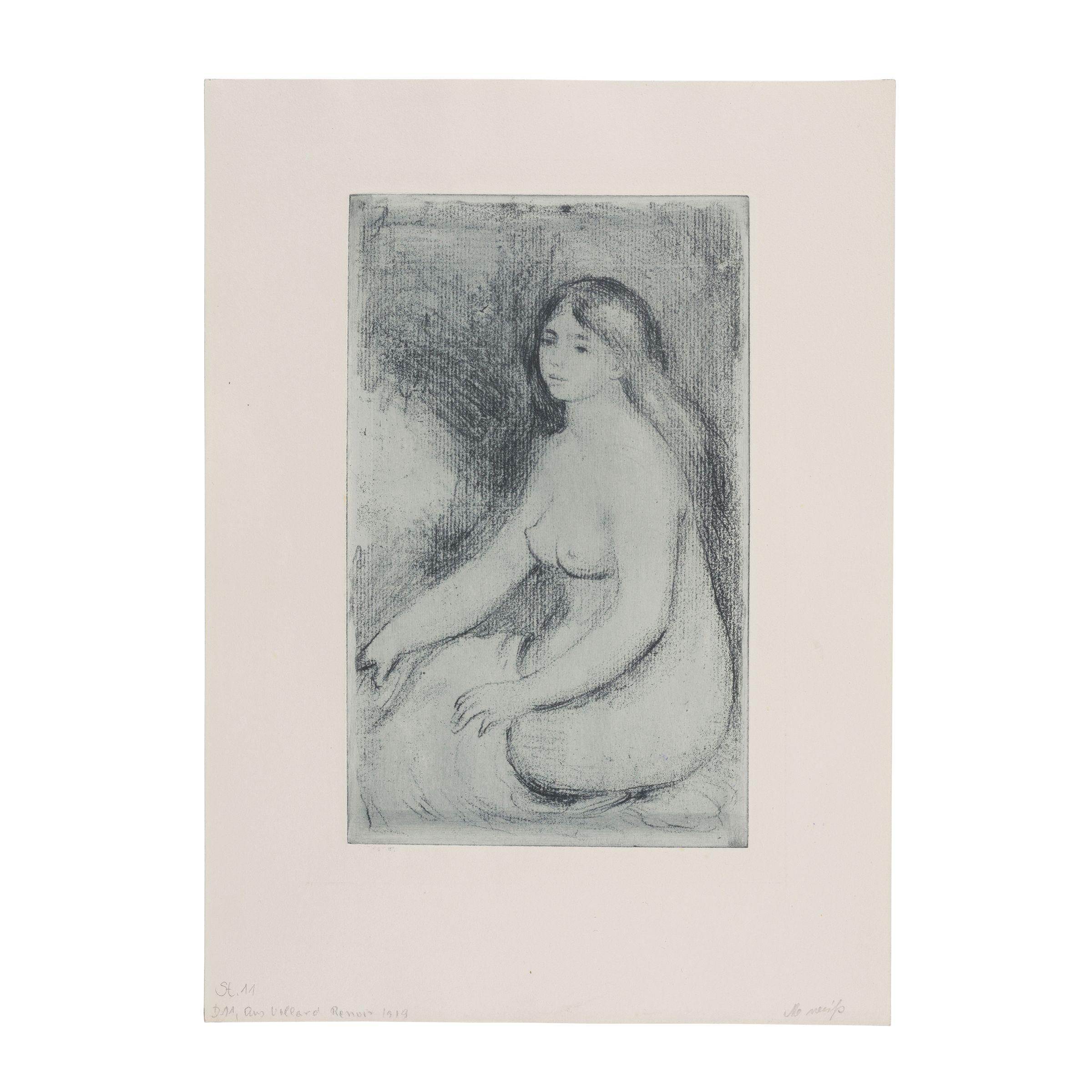 Pierre-Auguste Renoir - Baigneuse assise