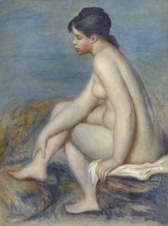 Pierre-Auguste Renoir - Baigneuse (Assise)
