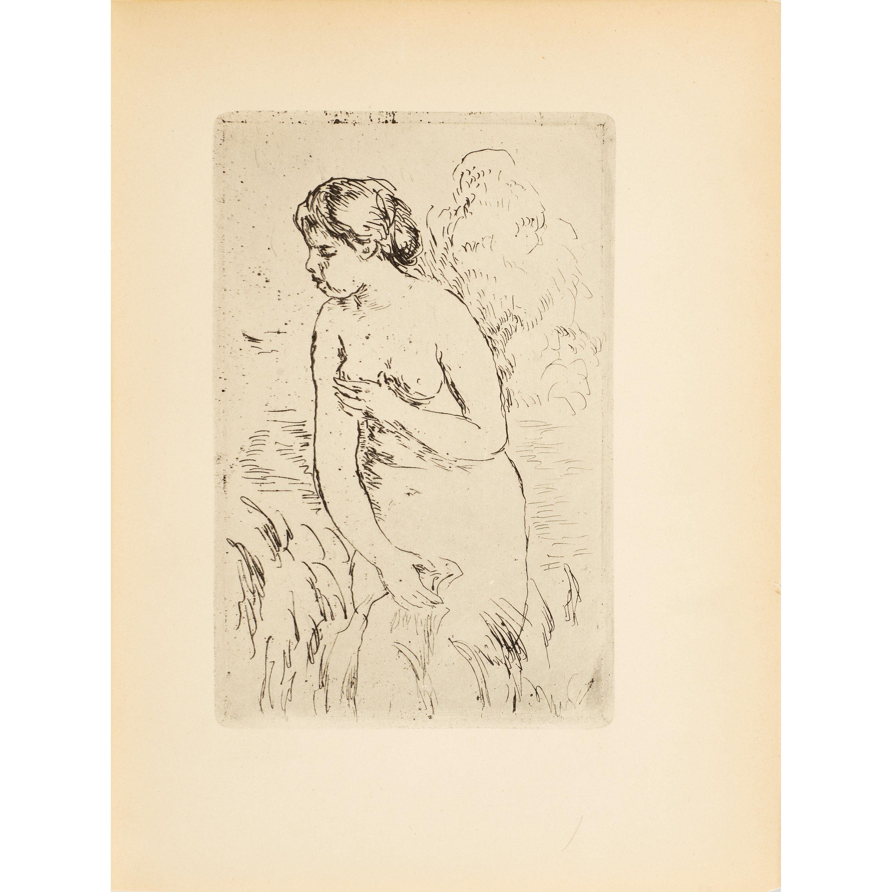 Pierre-Auguste Renoir - Baigneuse debout à mi-jambes (Standing Bather at Mid-Calf)