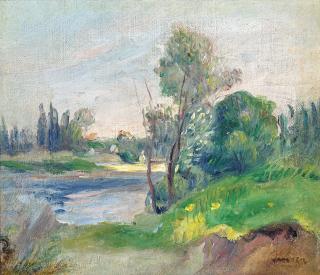 Pierre-Auguste Renoir - Bord de la rivière