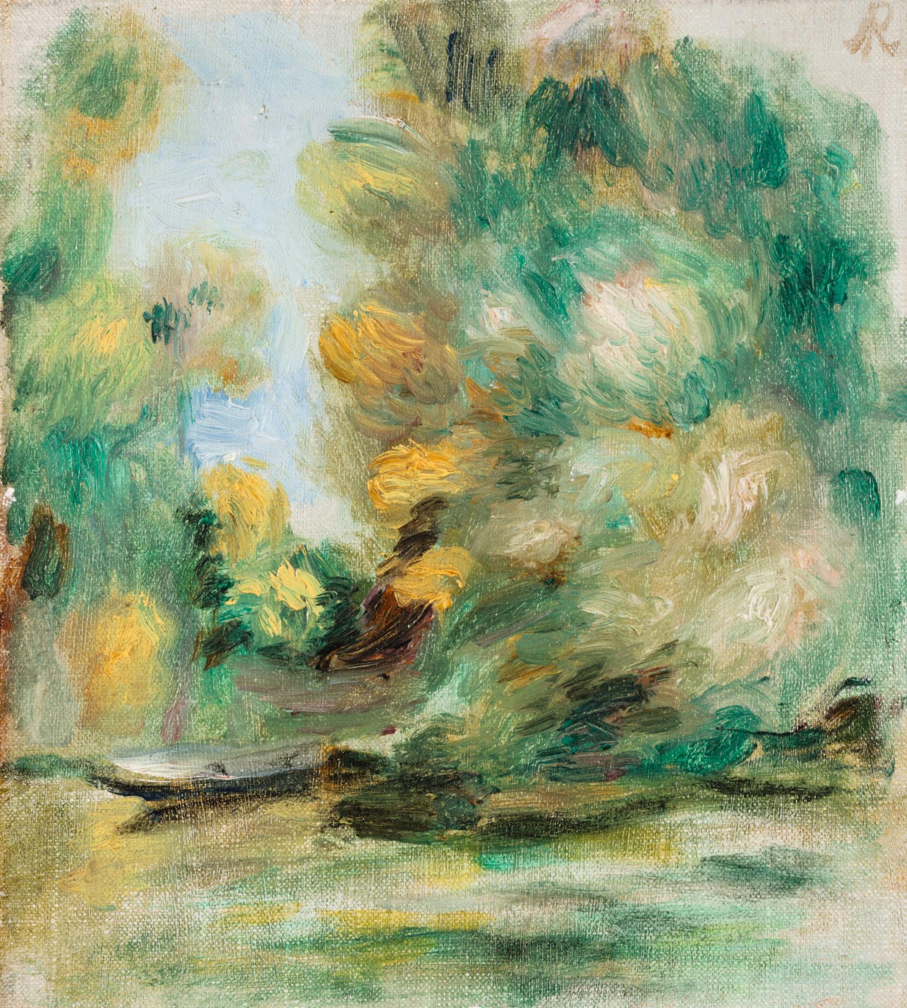 Pierre-Auguste Renoir - Bord De Rivière, La Barque