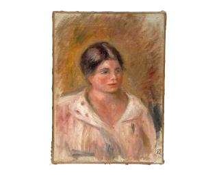 Pierre Auguste Renoir - Buste de femme (fragment)