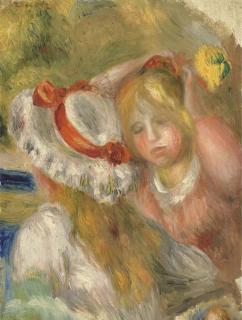 Pierre-Auguste Renoir - Chapeau Au Ruban Rouge