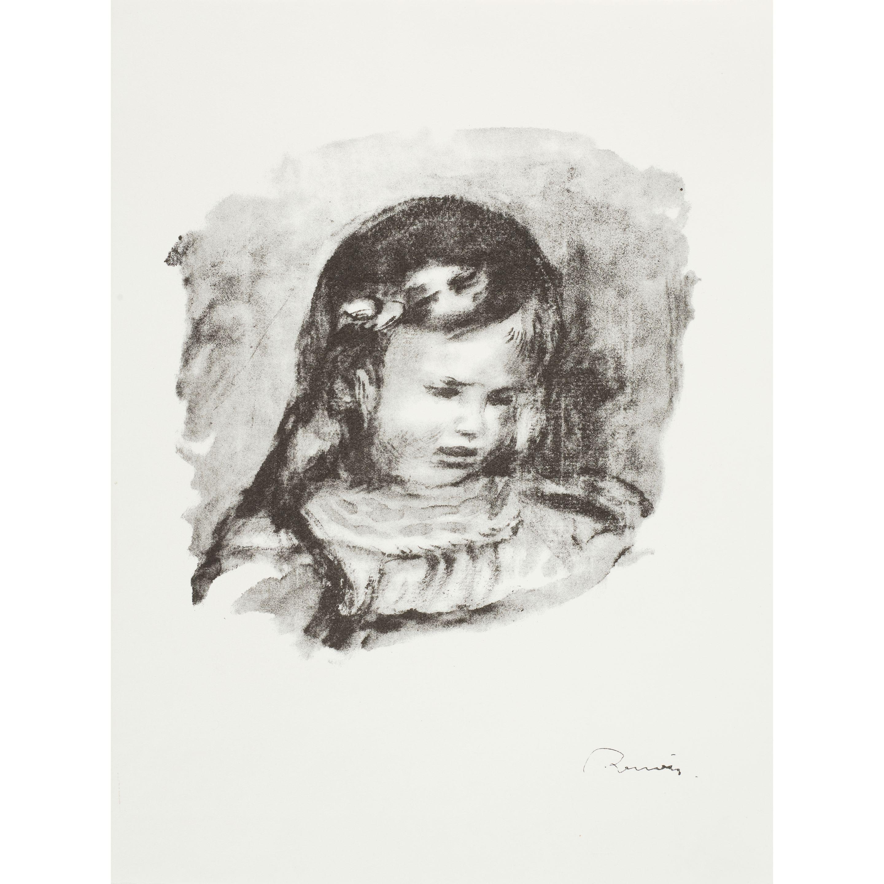 Pierre-Auguste Renoir - Claude Renoir, la tête baissée (Claude Renoir, Head Lowered)