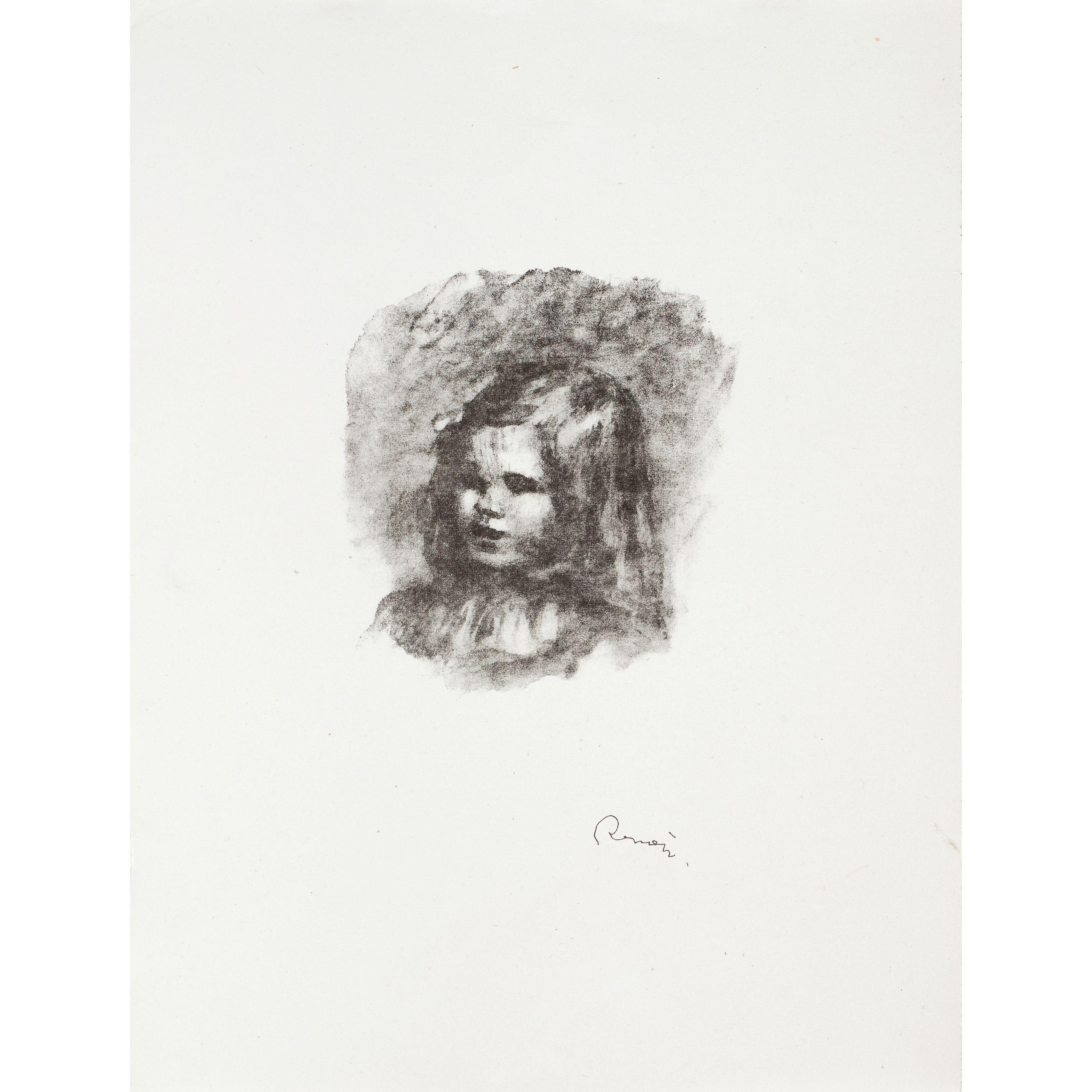 Pierre-Auguste Renoir - Claude Renoir, tourné à gauche (Claude Renoir, Turned to the Left)