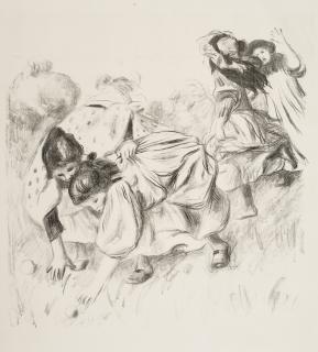 Pierre-Auguste Renoir - Enfants jouant à la balle
