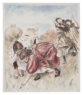 Pierre-Auguste Renoir - Enfants jouant à la balle