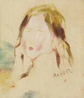 Pierre-Auguste Renoir - Ésquisse Du Visage