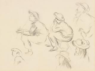 Pierre-Auguste Renoir - Étude D\'Enfants