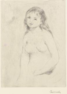 Pierre-Auguste Renoir - Etude pour une baigneuse (D.; S. 16)