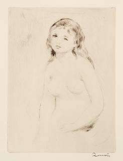 Pierre-Auguste Renoir - Étude Pour Une Baigneuse