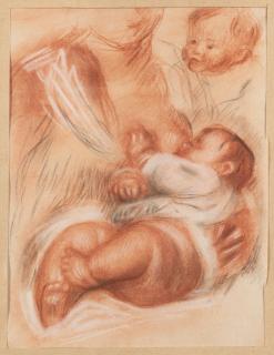 Pierre-Auguste Renoir - Femme allaitant son enfant