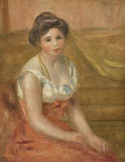 Pierre-Auguste Renoir - Femme assise