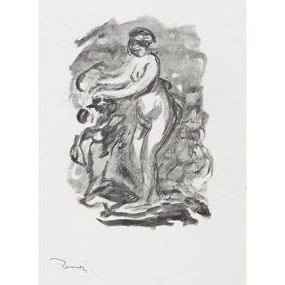 Pierre-Auguste Renoir - Femme au cep de vigne, 1re variante