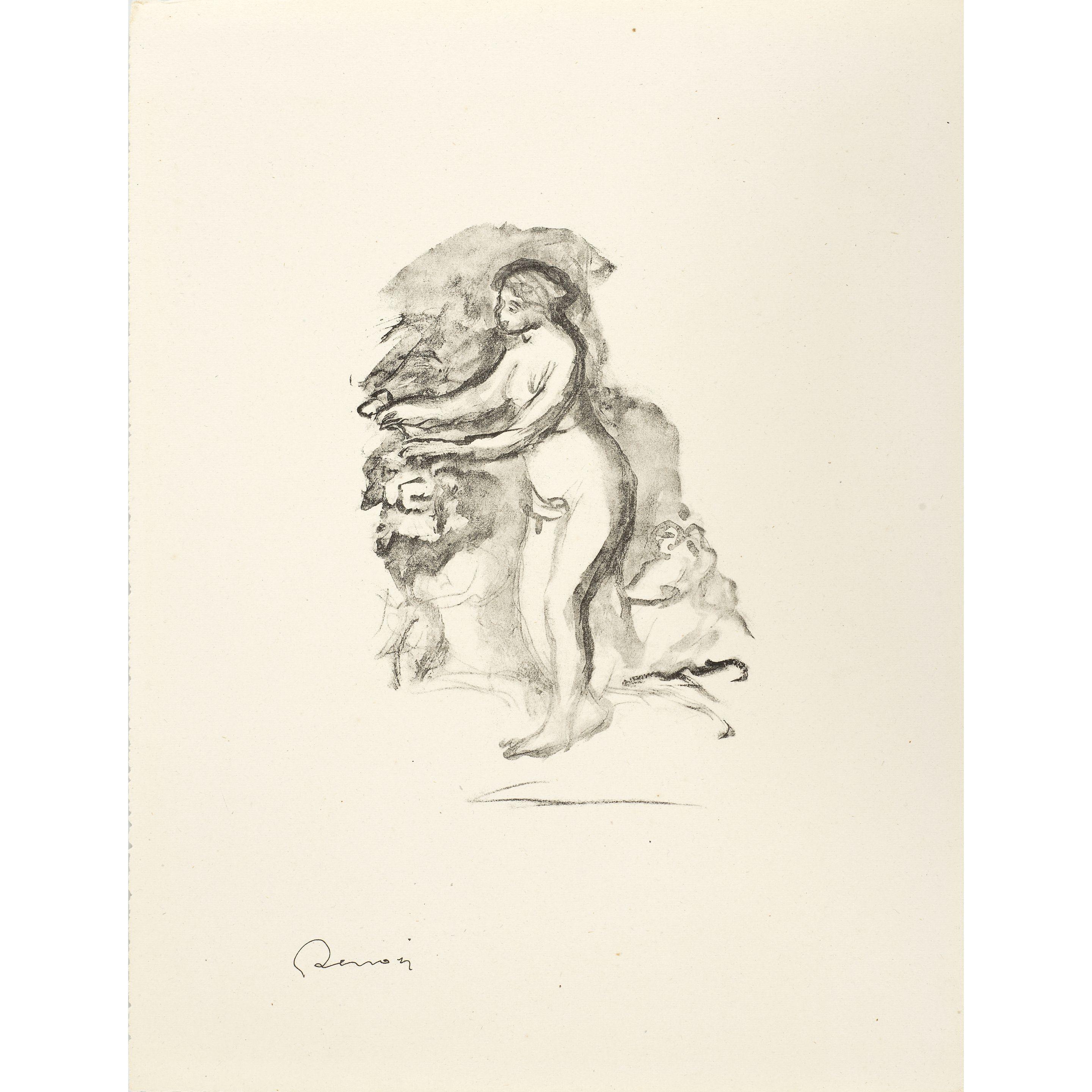 Pierre-Auguste Renoir - Femme au cep de vigne, 2e variante (Woman by the Grapevine, 2nd Variation)