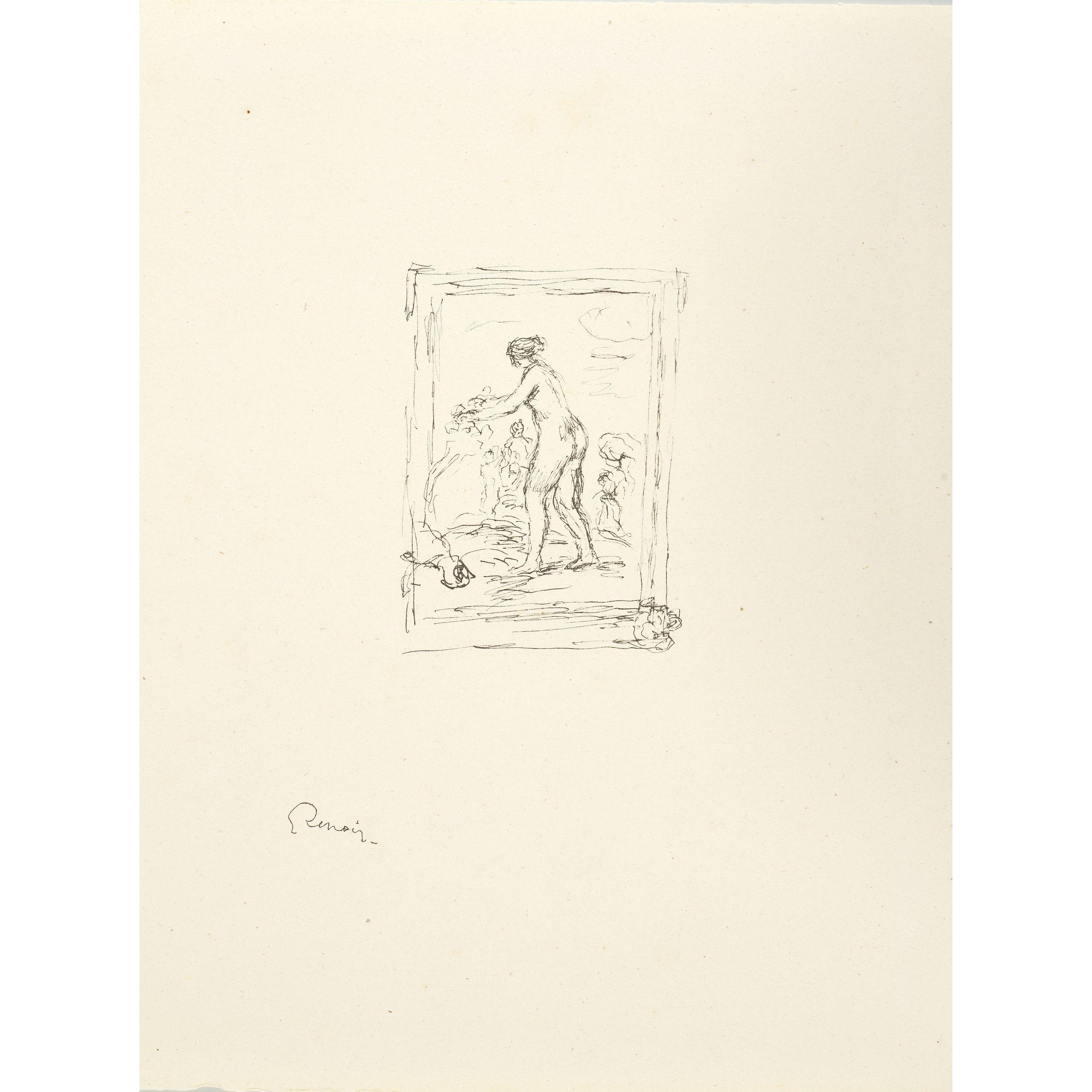 Pierre-Auguste Renoir - Femme au cep de vigne, 2e variante (Woman by the Grapevine, 2nd Variation)